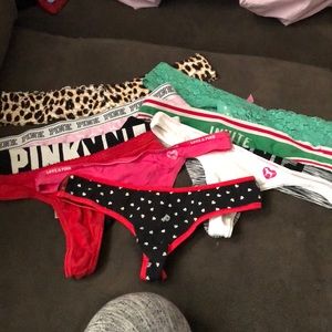 10 Victoria Secret thongs!